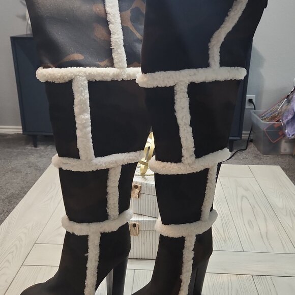 ✨ JenniferLe VAUGHAN II Camo Heel Boots – Size 10 ✨ - Picture 2 of 10